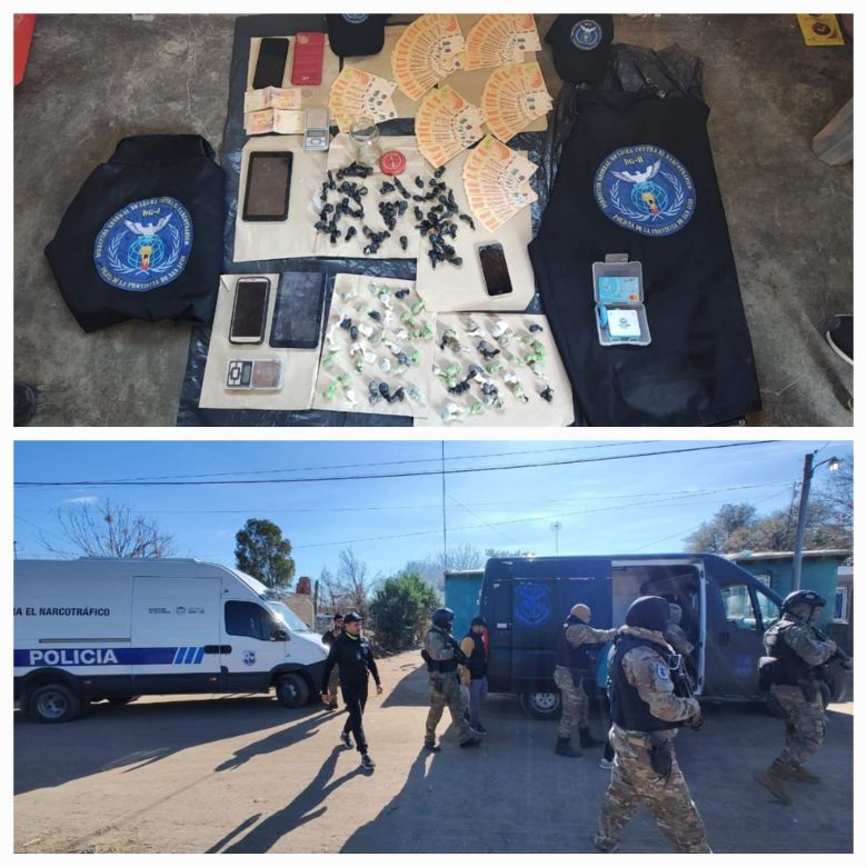 Candelaria: la Policía desbarató un centro de distribución de droga