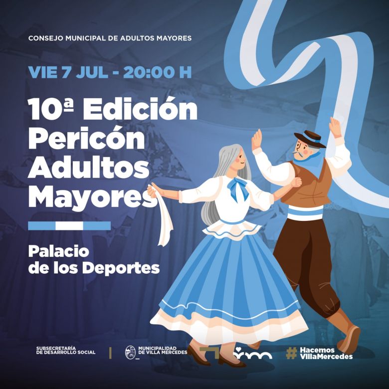 Se viene la 10º edición del Pericón Nacional en Villa Mercedes 