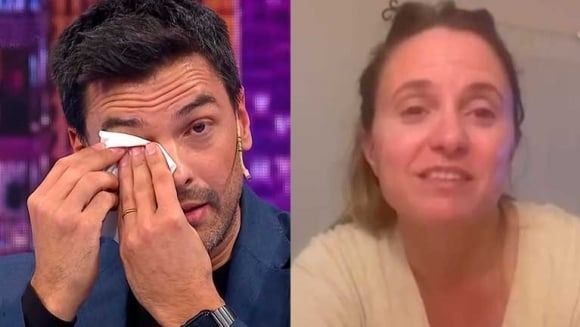 Chino Leunis se quebró al recibir el saludo de su hermana del corazón: "Es hija de desaparecidos"