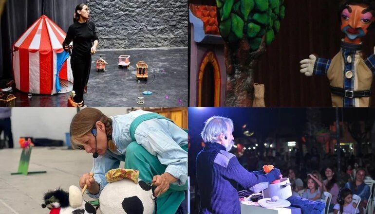 Comenzó el séptimo festival de títeres "Veo veo"