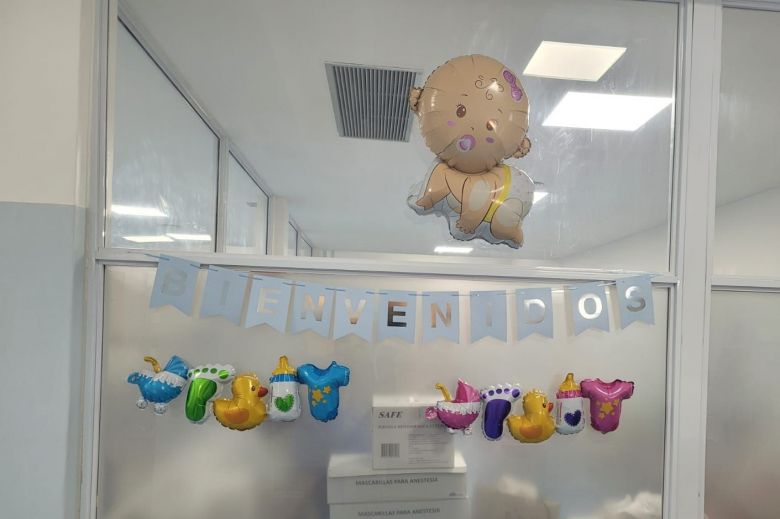 La Maternidad de Villa Mercedes le dio la bienvenida a Yuthiel y Saba