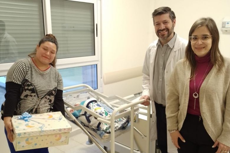 La Maternidad de Villa Mercedes le dio la bienvenida a Yuthiel y Saba