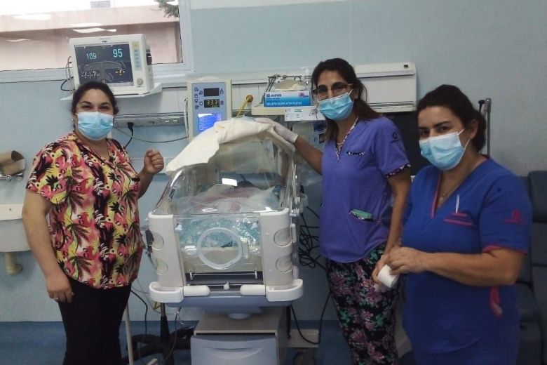 La Maternidad de Villa Mercedes le dio la bienvenida a Yuthiel y Saba