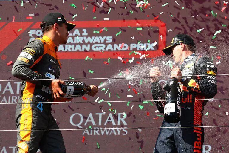 Max Verstappen y Red Bull, imparables en la Fórmula 1: ganaron en Hungría y alcanzaron una histórica marca de McLaren con Senna y Prost
