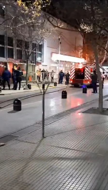 Villa Mercedes: se incendió la cocina del bar del Hotel Lavalle