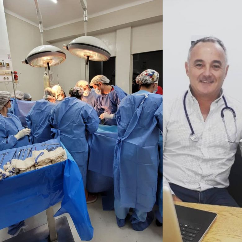 Especificaciones del gran operativo de ablación multiorganica en el Hospital “Verónica Bailone”