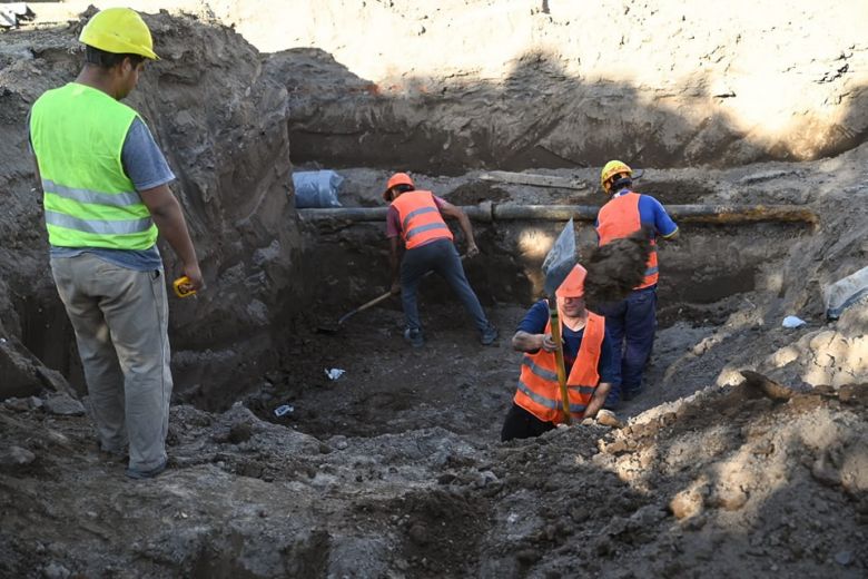 Comienza la etapa final de la obra de la 25 de Mayo 