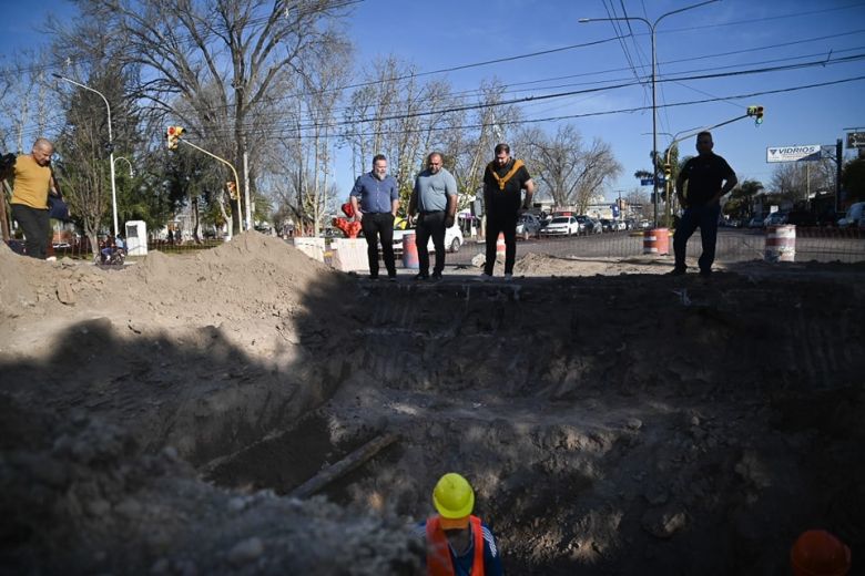 Comienza la etapa final de la obra de la 25 de Mayo 