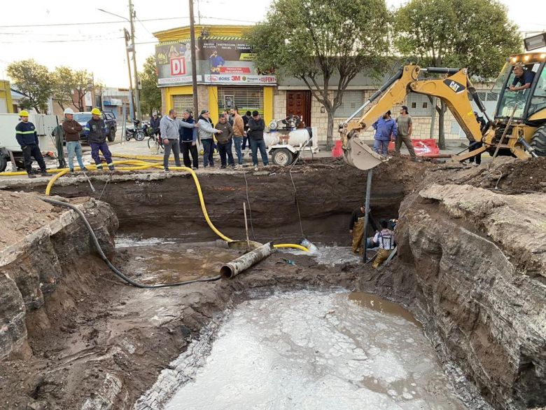 Se normalizó el servicio de agua en la ciudad de Villa Mercedes