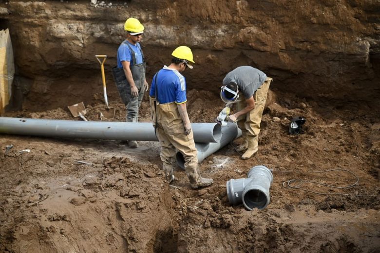Avanza la construcción del nuevo Acueducto de la 25 de Mayo