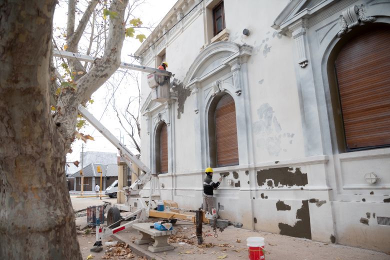 La transformación completa del Colegio “Juan Esteban Pedernera” entró en su etapa final