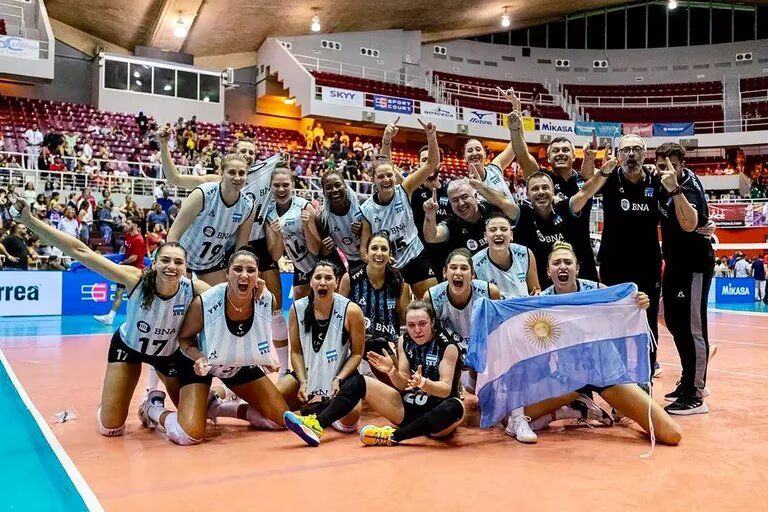 Histórico título para el vóley argentino: Las Panteras ganaron la Copa Panamericana por primera vez en su historia