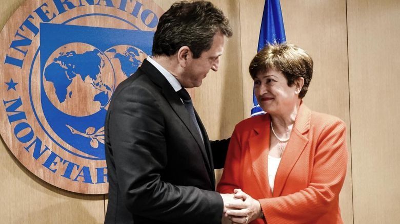 Massa se reunirá con la directora del FMI a la espera del desembolso por US$ 7.500 millones