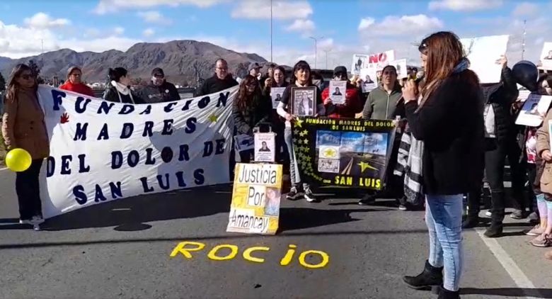 Familiares y la fundación Madres del Dolor, pidieron justicia por Amancay Pedernera