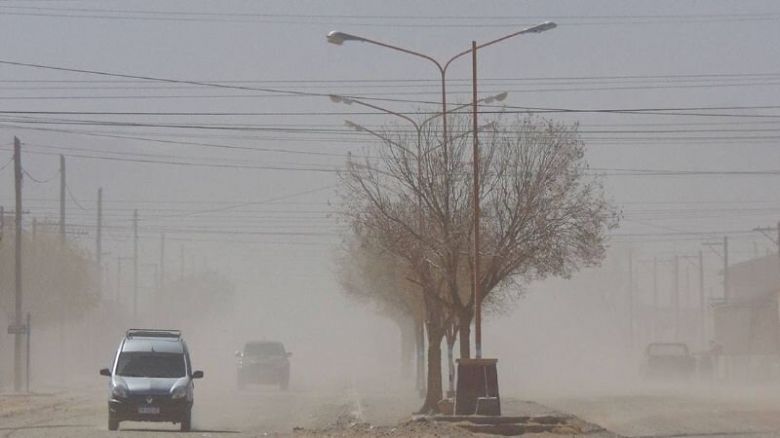 Alerta amarillo por vientos fuertes en San Luis