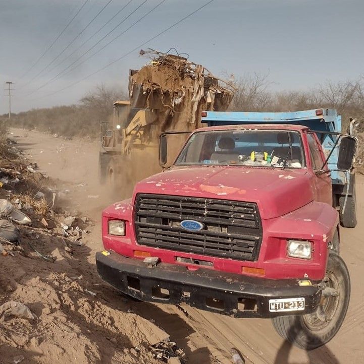 El municipio trabajó en la erradicación de un basural clandestino