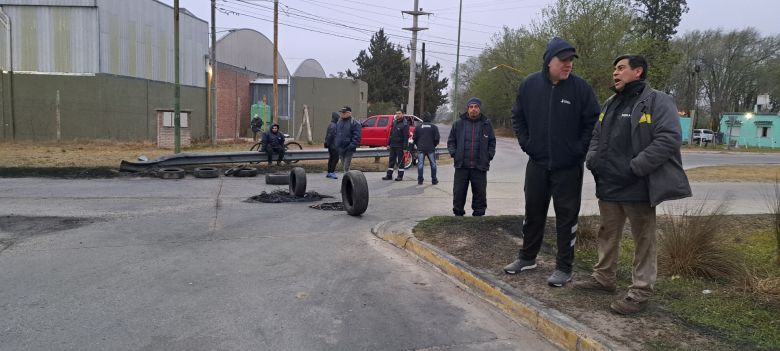  Paro de los trabajadores de la empresa Dánica 