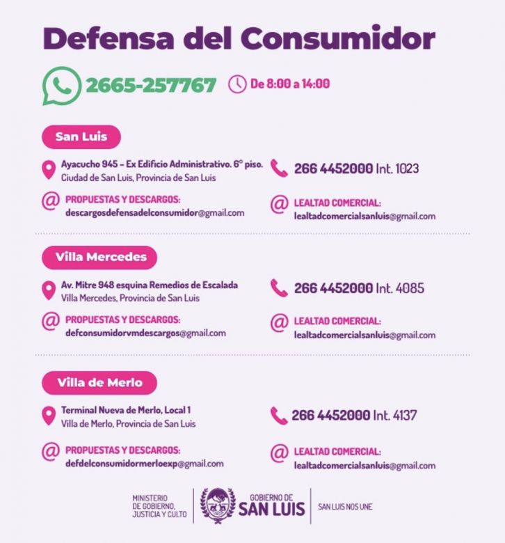 "Los consumidores deben saber cómo hacer valer sus derechos"