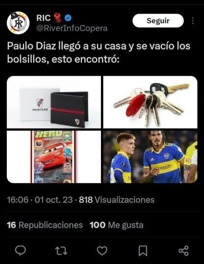 Los mejores memes y cargadas del Superclásico Boca-River en La Bombonera