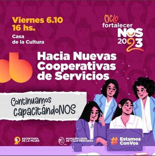 Llega la segunda capacitación del ciclo FortalecerNos