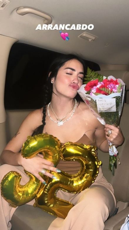 Lali Espósito cumple 32 años y lo celebró junto a un reconocimiento