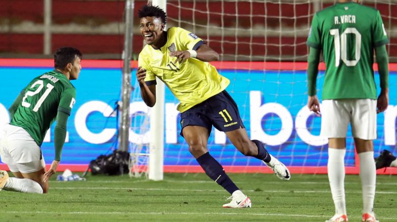 Con un gol histórico de Kendry Páez, Ecuador derrotó 2-1 a Bolivia en La Paz