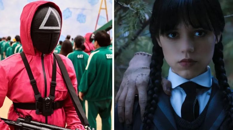 Netflix convertirá en videojuegos a las series “El juego del calamar” y “Merlina”
