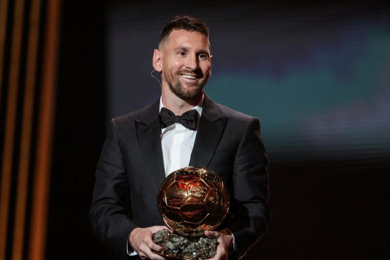 Histórico: Messi ganó el Balón de Oro por octava vez en su carrera