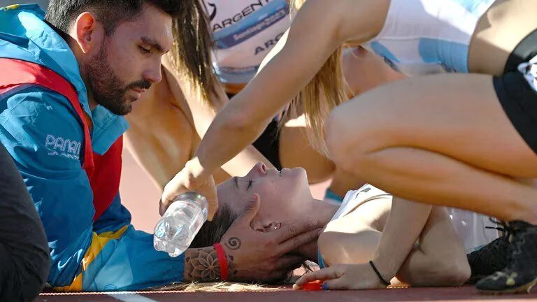 Batieron un récord argentino y se clasificaron a la final de los Juegos Panamericanos, pero un inesperado accidente opacó la hazaña