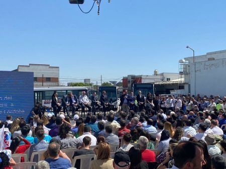 Sergio Massa firmó el convenido de la SUBE en Río Cuarto para la ciudad y otros 6 municipios 