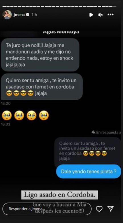 Jimena Barón y un gesto conmovedor: así sorprendió a una fan que no tenía entradas para ver a Taylor Swift