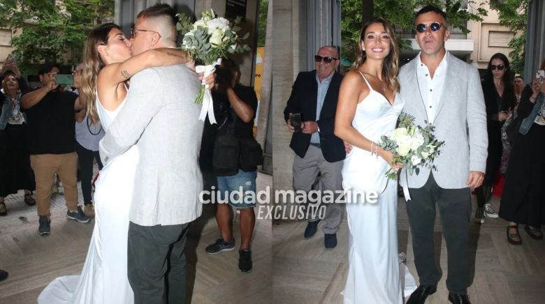 Las fotos del casamiento por civil de Sol Pérez y Guido Mazzoni