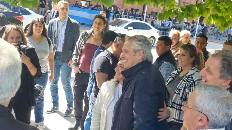 Votó el presidente de la Nación, Alberto Fernández