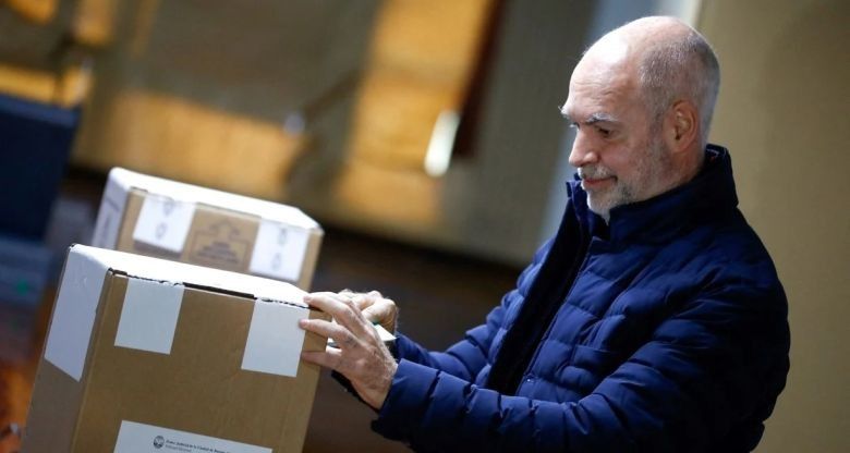 Votó Horacio Rodríguez Larreta
