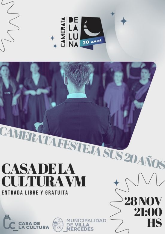 La Camerata de la Luna celebra sus 20 años con un concierto especial.