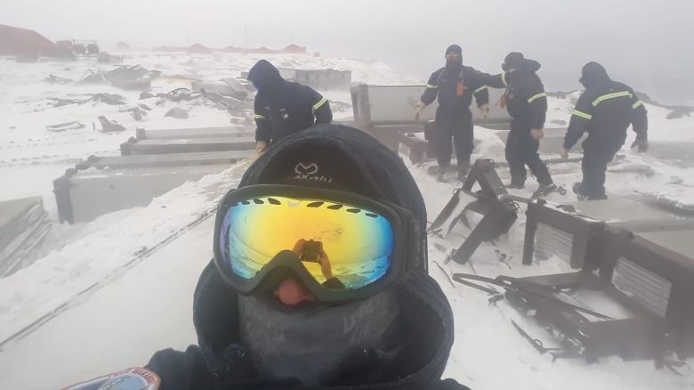 Personal de la Fuerza Aérea fue reconocido en el Área de Material Río Cuarto por la campaña antártica 