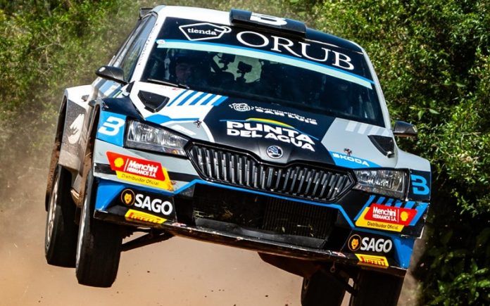 Un neumático roto lo dejó sin campeonato a Miguel Baldoni