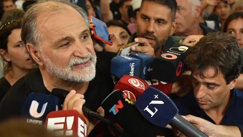 “Te van a echar, gil de lechería”: el violento ataque de Eduardo Belliboni a un periodista en el inicio de la marcha 