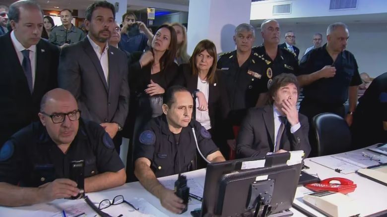 El Gobierno hizo una evaluación positiva del protocolo antipiquete en la primera marcha de la gestión Milei 
