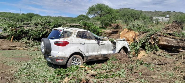 Un temporal pegó fuerte en El Trapiche