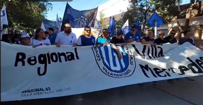 "La movilización en Villa Mercedes fue un éxito por la participación que tuvo"
