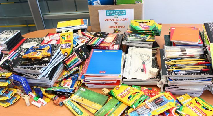 Colecta solidaria de útiles escolares e indumentaria 