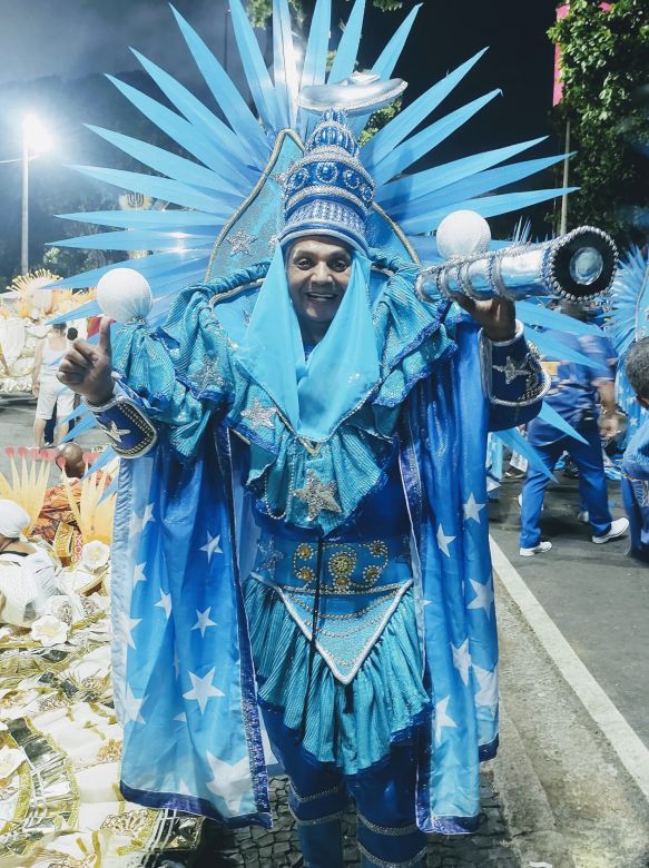 Un villamercedino en el "Carnaval de Rio"