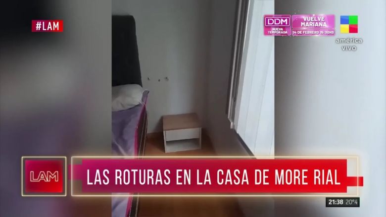 Daños por $3.000.000: las fotos de cómo habría dejado Morena Rial el departamento de Jorge en Belgrano