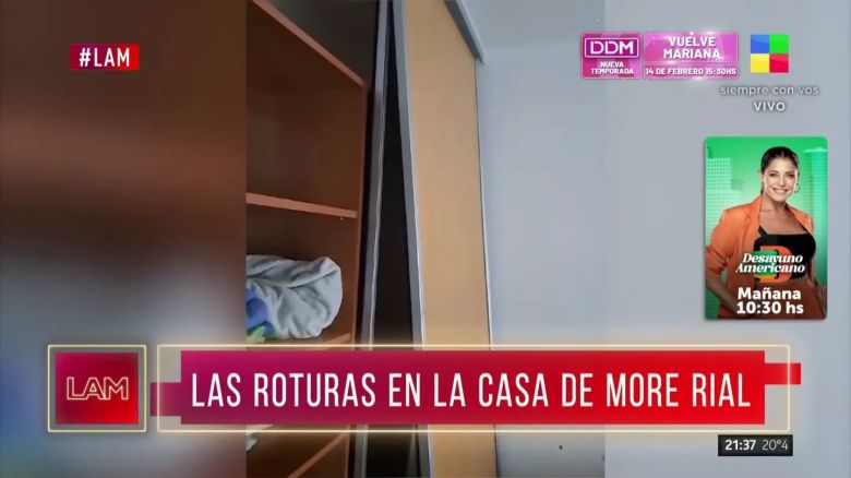 Daños por $3.000.000: las fotos de cómo habría dejado Morena Rial el departamento de Jorge en Belgrano