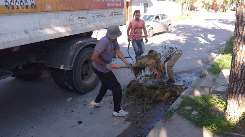 Se reforzaron los operativos de limpieza dentro de las cuatro avenidas