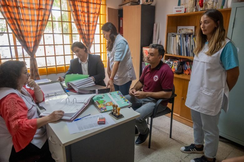 La secretaría de Personas con Discapacidad recorrió tres escuelas de Villa Mercedes