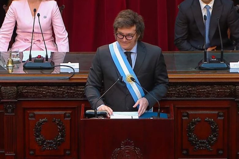 Milei ante el Congreso: “Los últimos 20 años han sido una orgía de gasto público”