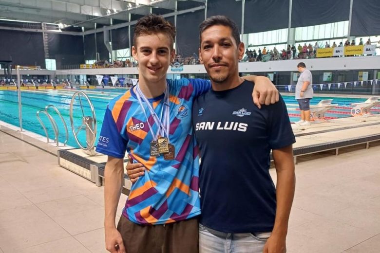 Desde Merlo llega una promesa de la natación puntana 