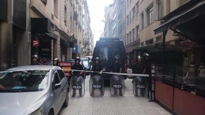 Motín en una comisaría a 5 cuadras de la Casa Rosada